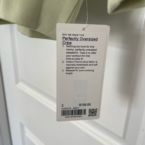 LuluLemon Perfectly Oversized Crew - Picture 5 of 5